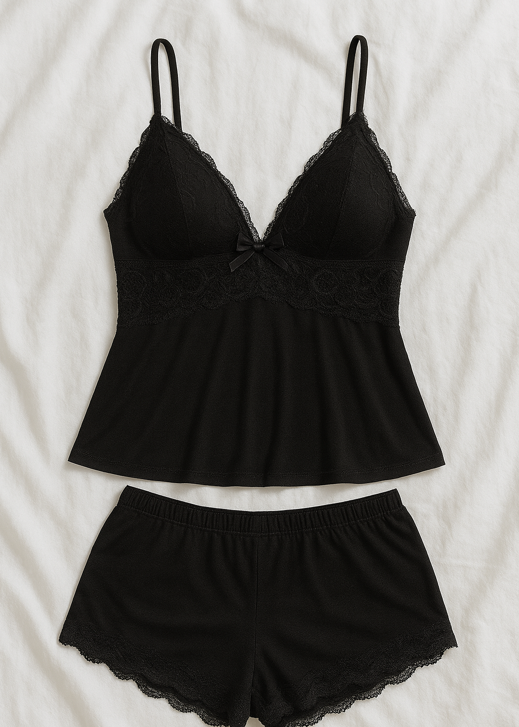 Floral Lace Camisole Set