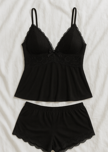 Floral Lace Camisole Set